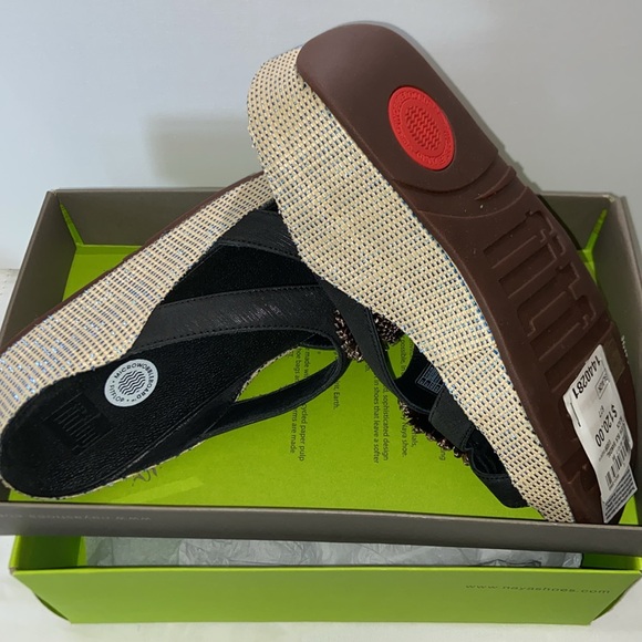 Naya size 9 black sandals - Picture 4 of 6